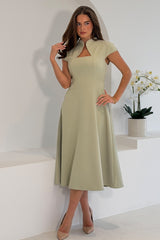 Amora Midi Dress Sage
